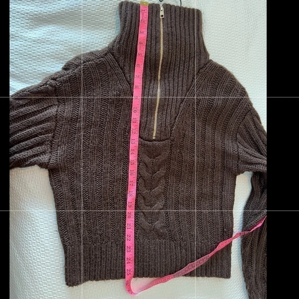 525 America Cable Half Zip Pullover